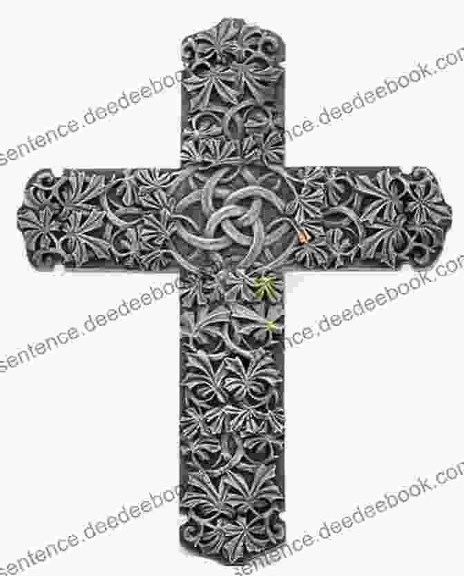 A Chrome Plated Corns Cross With Intricate Celtic Knotwork Chrome Plated Corns D D Cross