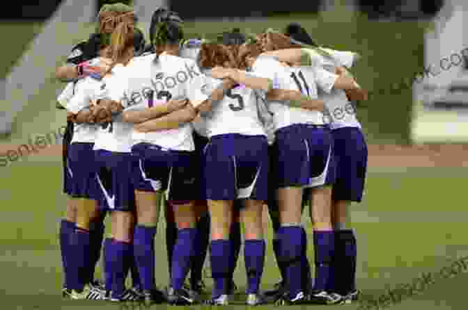 A Group Of Young Women In Soccer Uniforms Huddling Together On A Field The Wolves: A Play: Off Broadway Edition