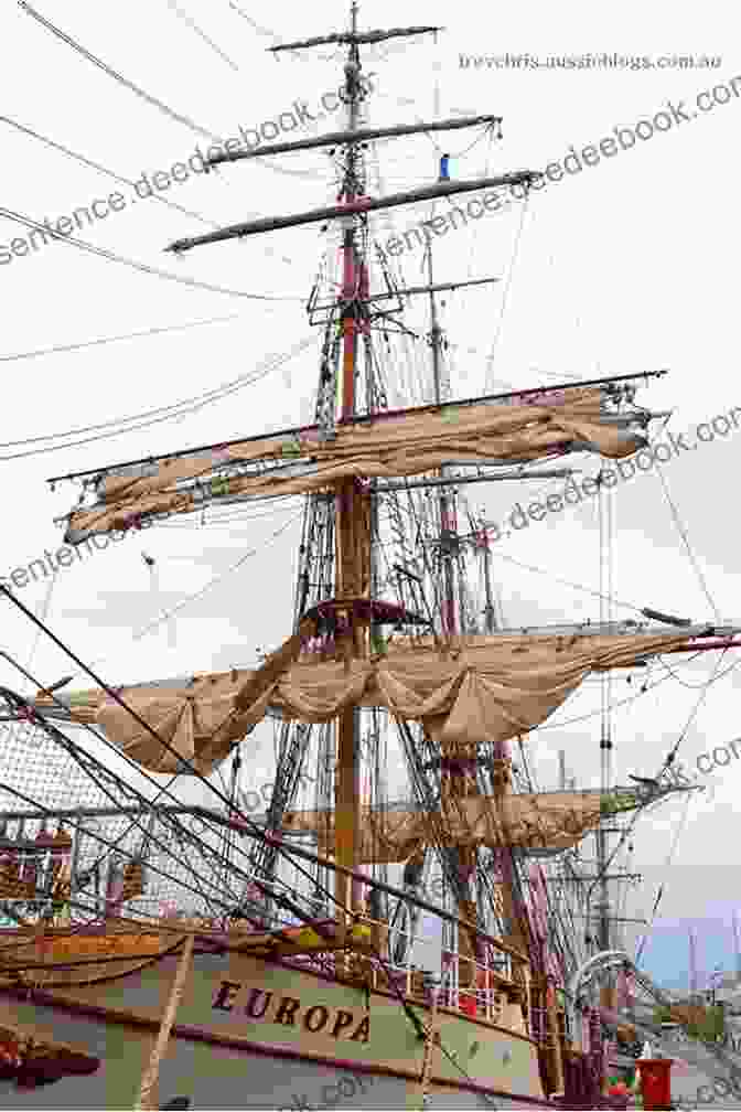 A Majestic Image Of The Queen Captain Colonial, Showcasing Its Imposing Three Masted Structure And Intricate Carvings. The Queen S Captain: Colonial 3