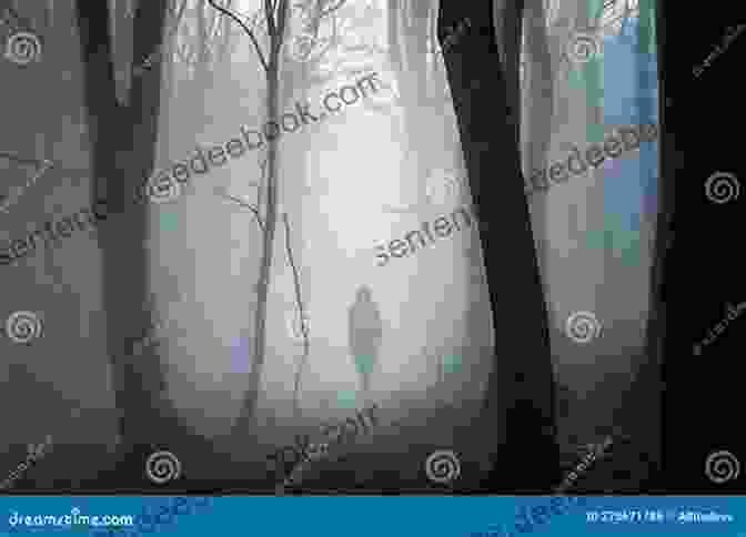 A Mysterious Figure Shrouded In Mist, Emerging From The Depths Of The Forest The Mysterious Woods Of Whistle Root