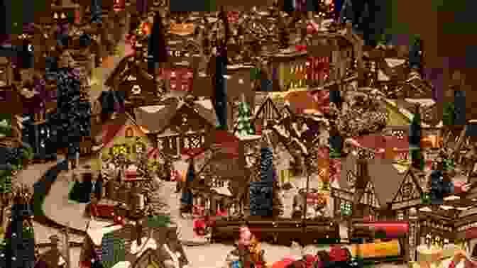 Christmas Town Christmas Village Buildings Cross Stitch Patterns 12 Christmas Projects Gift For Embroiderer: Christmas Town Christmas Village Northern Reindeer Bear On The Clock Snowman Winter Moon Evening