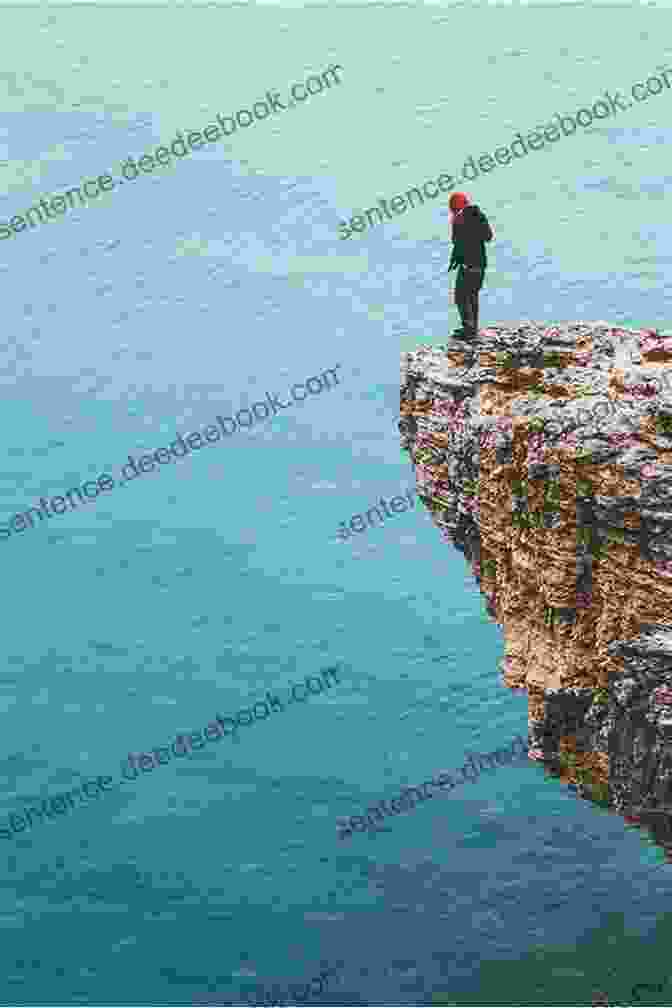 Hikers Stand On The Edge Of Maiden Cliff, Gazing Out At The Vast Expanse Of The Atlantic Ocean. Best Easy Day Hikes Camden (Best Easy Day Hikes Series)