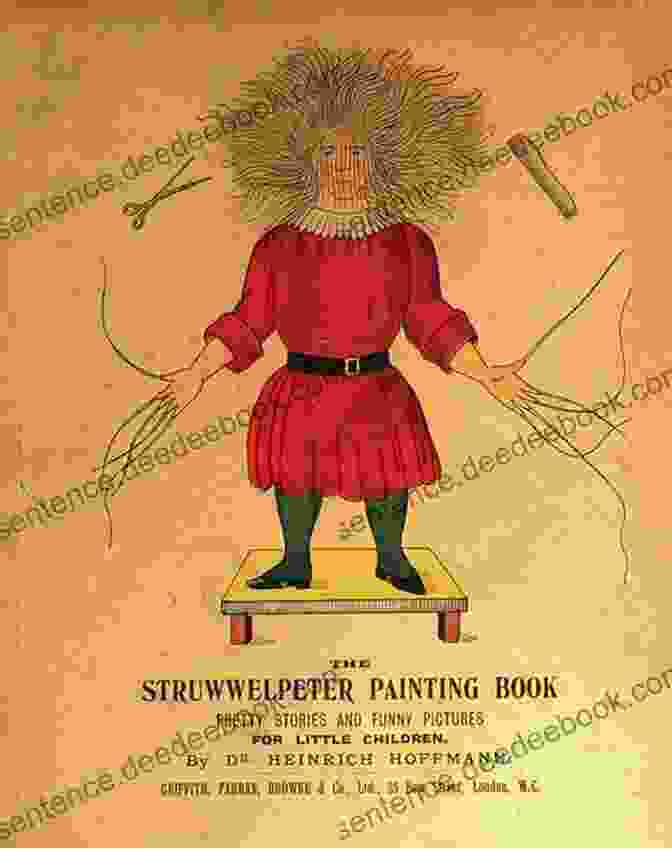 Illustration Of Shock Headed Peter With Long, Unkempt Hair The English Struwwelpeter (Stories And Poetry For Children 1)