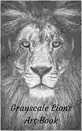 Grayscale Lions Art Mama Sweetea