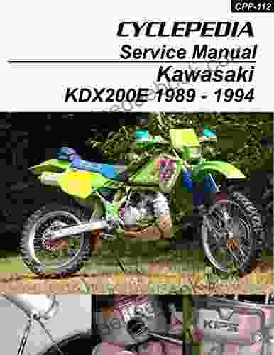 1989 1994 Kawasaki KDX200E/KDX250D Service Manual